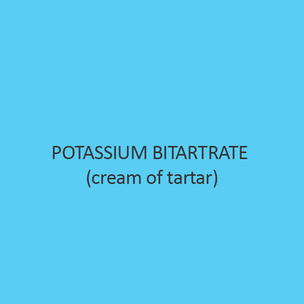 Potassium Bitartrate (Cream Of Tartar)