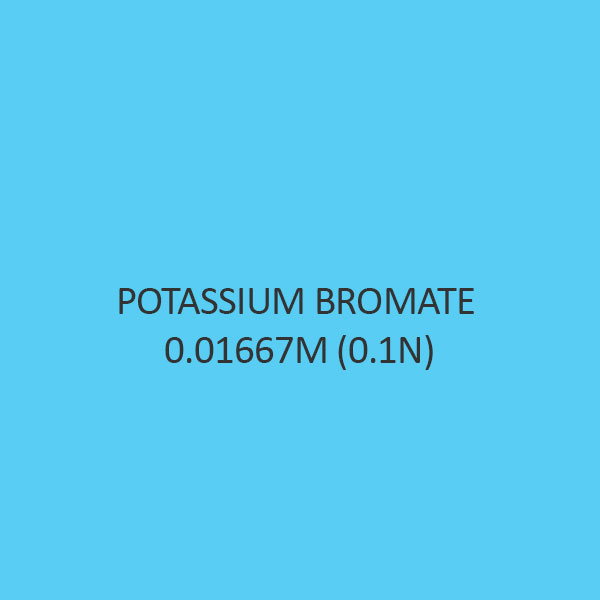 Potassium Bromate 0.01667M (0.1N)
