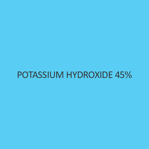 Potassium Hydroxide 45 Percent (Aqueous Solution) AR