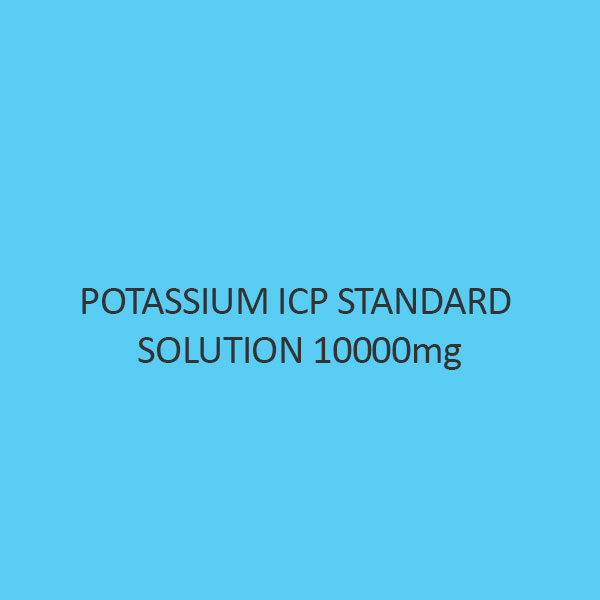 Potassium ICP Standard Solution 10000Mg Per L In Nitric Acid
