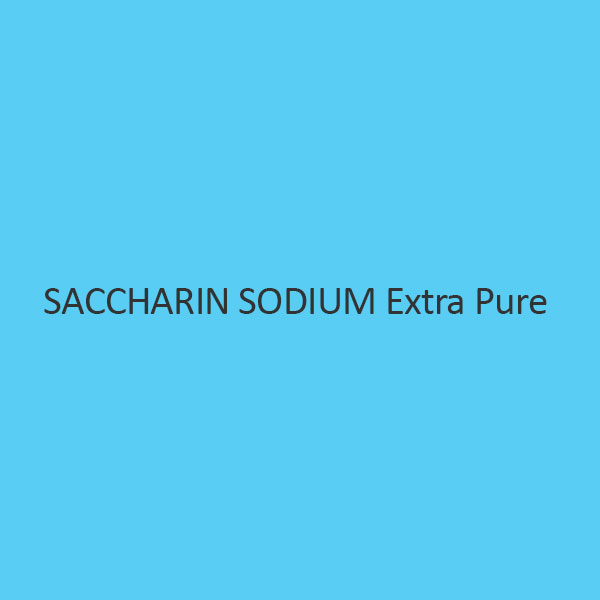 Saccharin Sodium Extra Pure