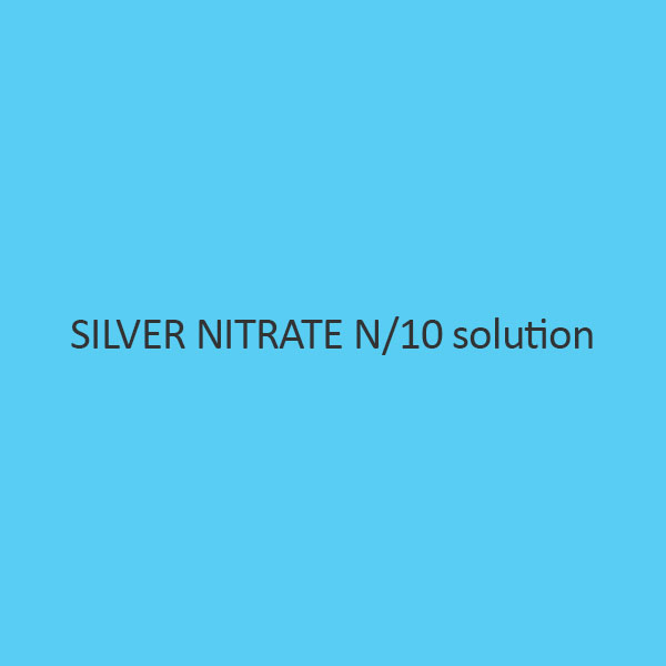 Silver Nitrate N per 10 Solution