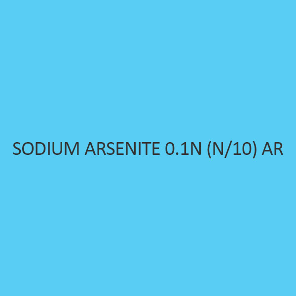 Sodium Arsenite 0.1N (N per 10) AR Volumetric Solution