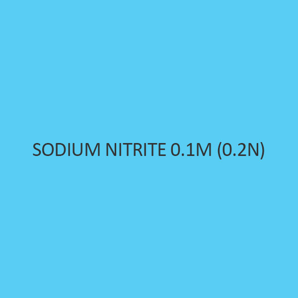 Sodium Nitrite 0.1M (0.2N)