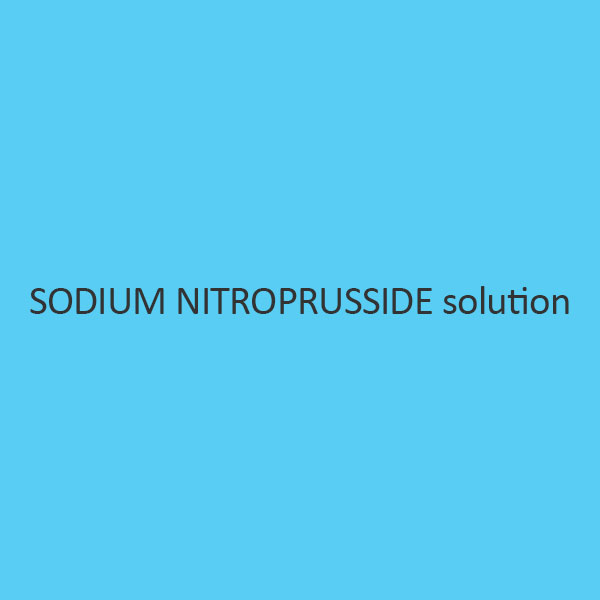 Sodium Nitroprusside solution
