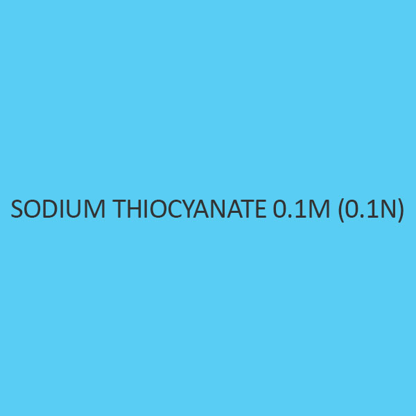 Sodium Thiocyanate 0.1M (0.1N)