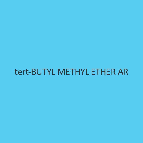 Tert Butyl Methyl Ether AR
