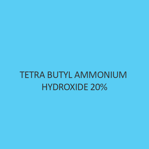 Tetra Butyl Ammonium Hydroxide 20 percent aqueous solution