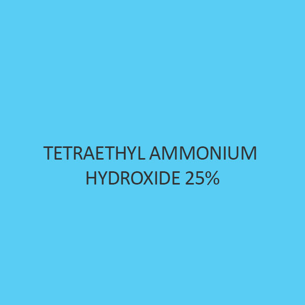 Tetraethyl Ammonium Hydroxide 25 percent