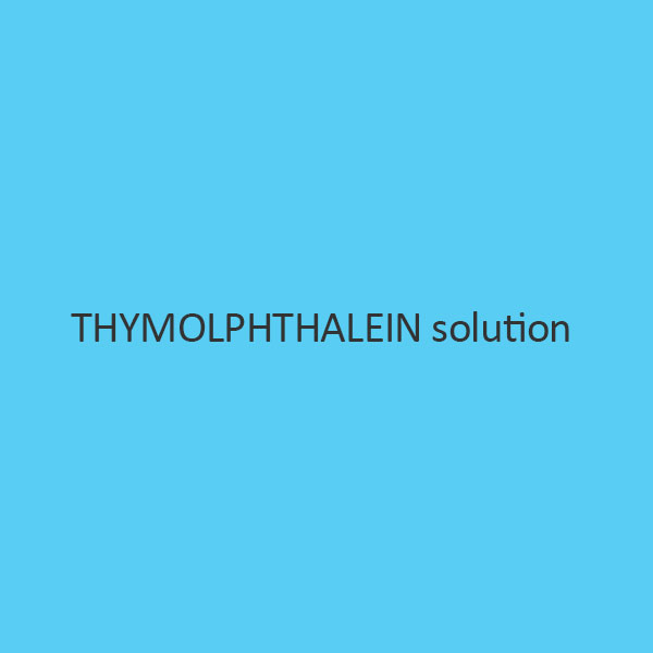 Thymolphthalein solution