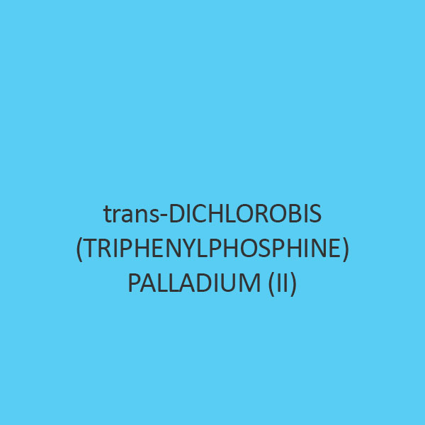 Trans Dichlorobis (Triphenylphosphine)Palladium (II)