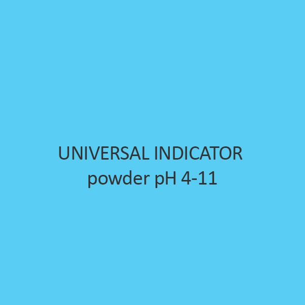 Universal Indicator powder pH 4 11