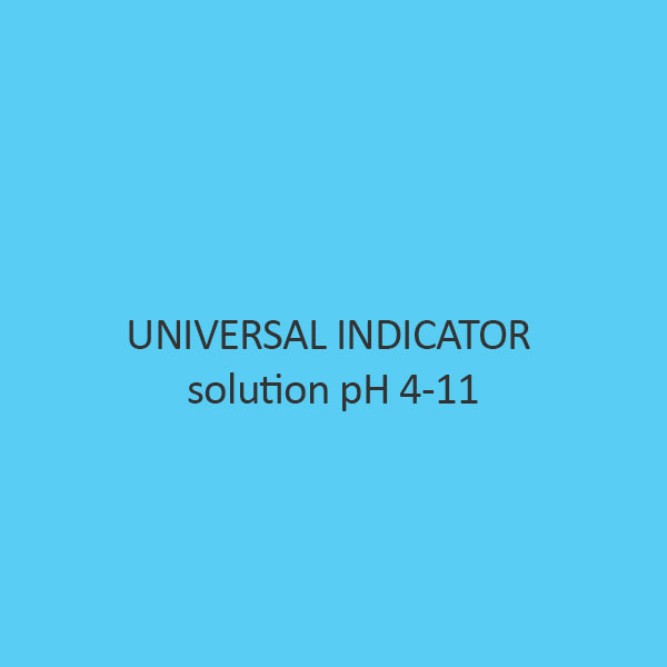 Universal Indicator solution pH 4 11