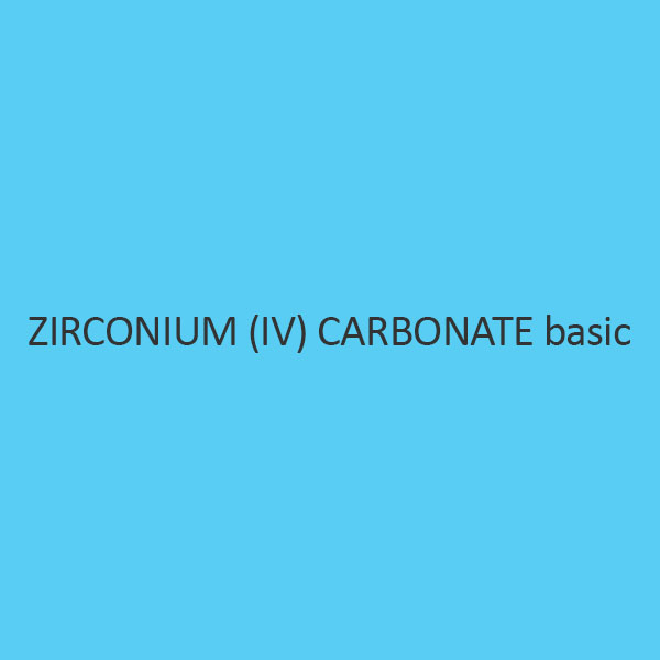 Zirconium (Iv) Carbonate Basic (Hydrate)