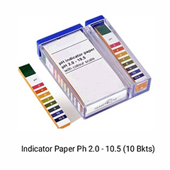 Indicator Paper Ph 2.0-10.5 (10 Bkts)