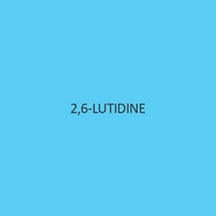 2 6 Lutidine (2 6 Dimethylpyridine)