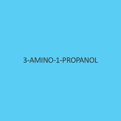 3 Amino 1 Propanol For Synthesis