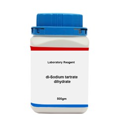 Di Sodium tartrate dihydrate LR 500 GM