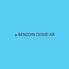 A Benzoin Oxime AR