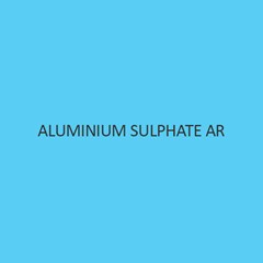 Aluminium Sulphate AR