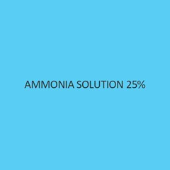 Ammonia Solution 25 Percent