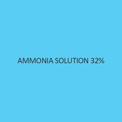 Ammonia Solution 32 Percent