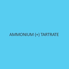 Ammonium + Tartrate