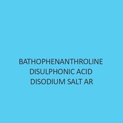 Bathophenanthroline Disulphonic Acid Disodium Salt AR