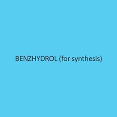Benzhydrol (For Synthesis)