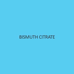 Bismuth Citrate