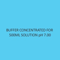 Buffer Concentrated For 500Ml Solution Ph 7.00
