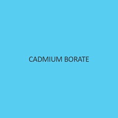 Cadmium Borate