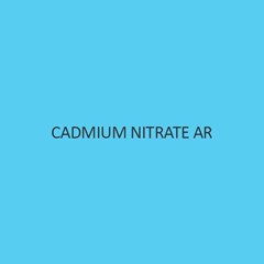 Cadmium Nitrate AR 4 Hydrate