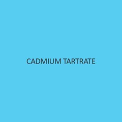 Cadmium Tartrate