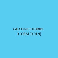 Calcium Chloride 0.05M 1N Standardized Solution