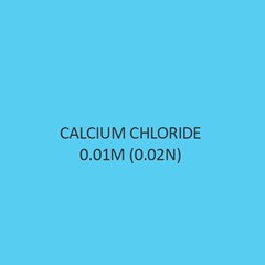 Calcium Chloride 0.01M 0.02N Standardized Solution
