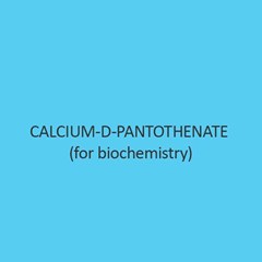 Calcium D Pantothenate For Biochemistry