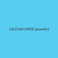 Calcium Oxide Powder Purified