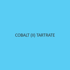Cobalt (II) Tartrate Cobaltous Tartrate