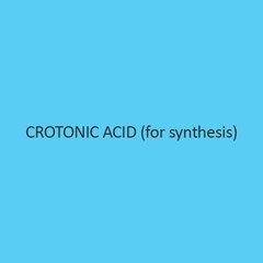Crotonic Acid (For Synthesis)
