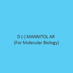 D Mannitol AR for molecular biology