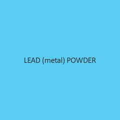 Lead (Metal) Powder