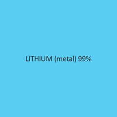 Lithium (Metal) 99 percent (Coated)
