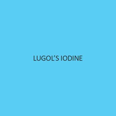 LugolS Iodine Indicator Solution