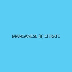 Manganese (II) Citrate