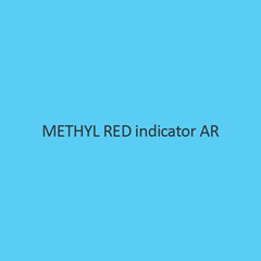 Methyl Red Indicator AR (Acid Base Indicator)