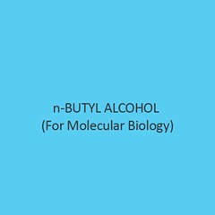N Butyl Alcohol For Molecular Biology