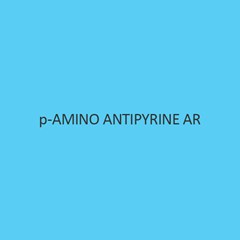 p Amino Antipyrine AR