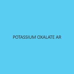 Potassium Oxalate AR (Monohydrate)