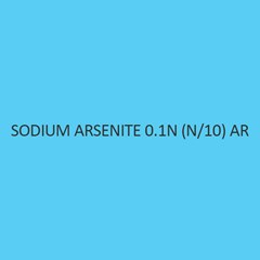 Sodium Arsenate 0.1N (N per 10) AR Volumetric Solution